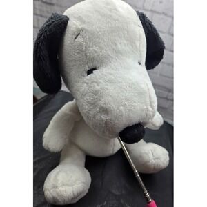 Snoopy Plush 12" Kohls Cares Peanuts Charlie Brown Stuffed Animal Toy Red Collar